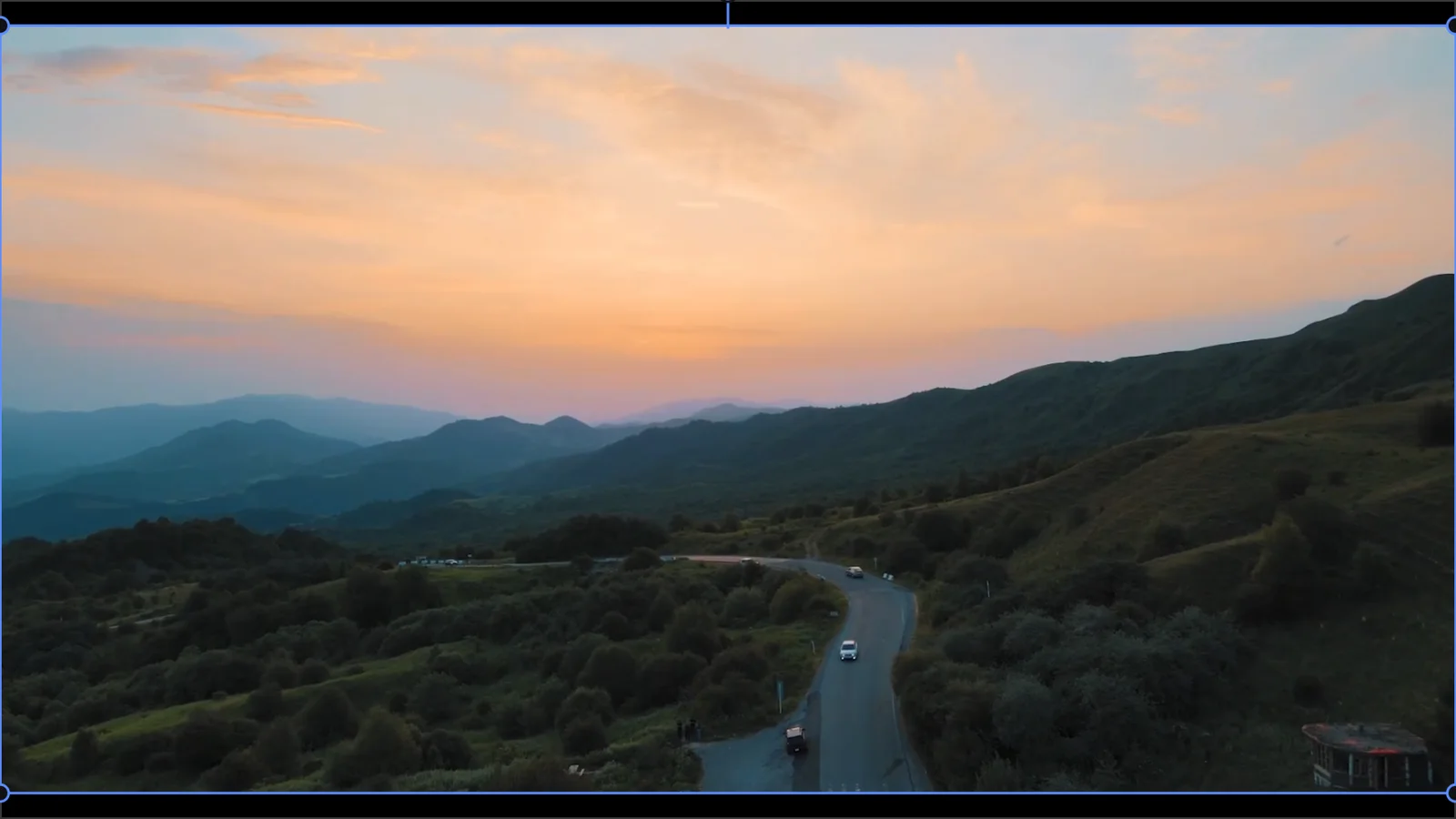 A shot before grading